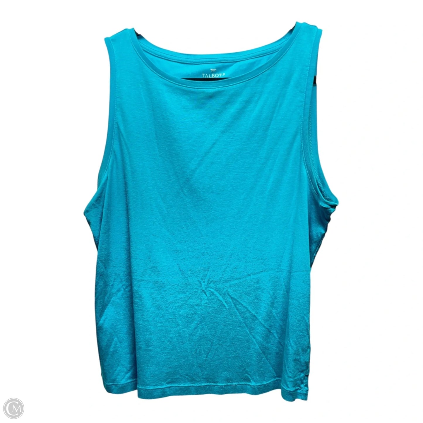 Top Sleeveless By Talbots In Blue, Size: Xlp