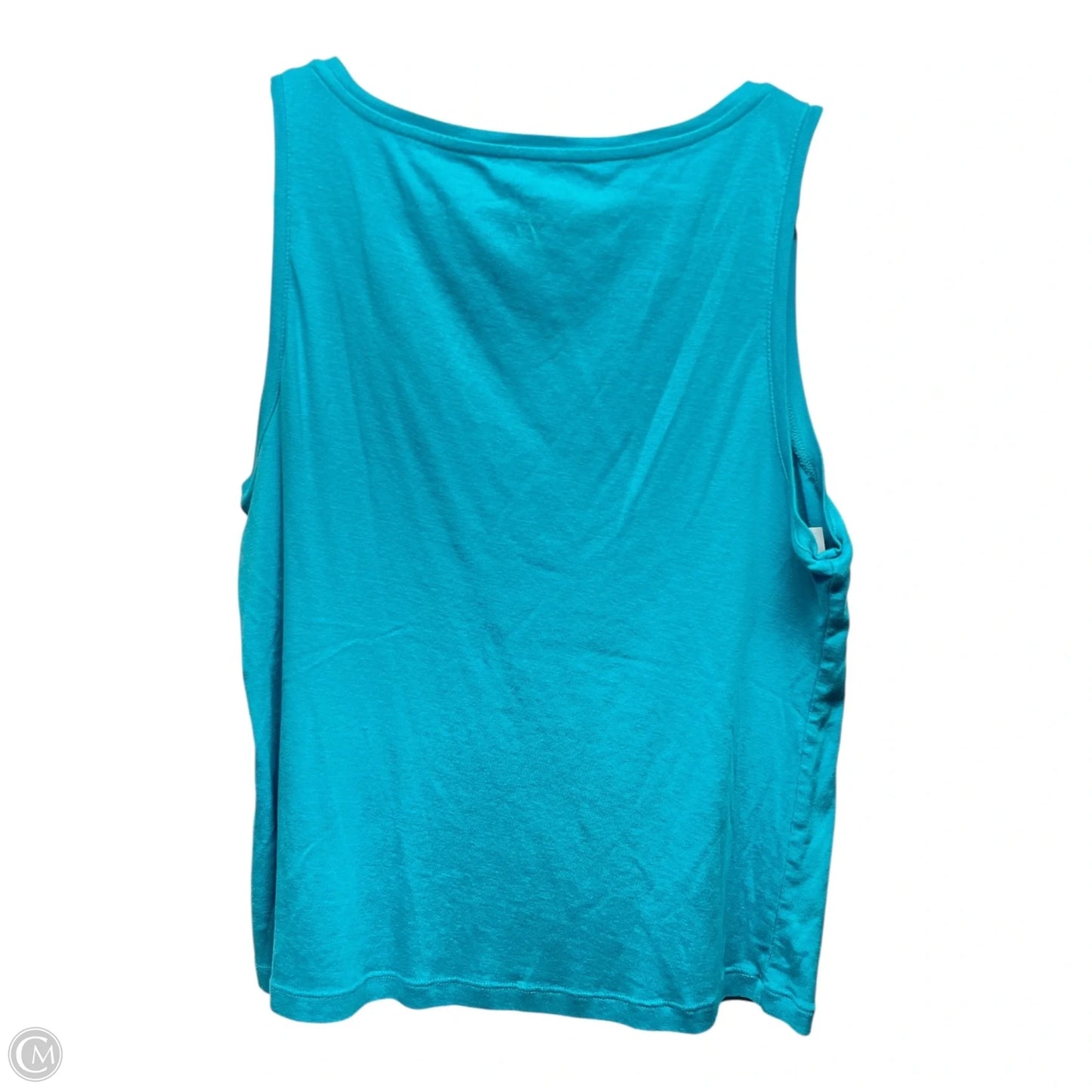 Top Sleeveless By Talbots In Blue, Size: Xlp
