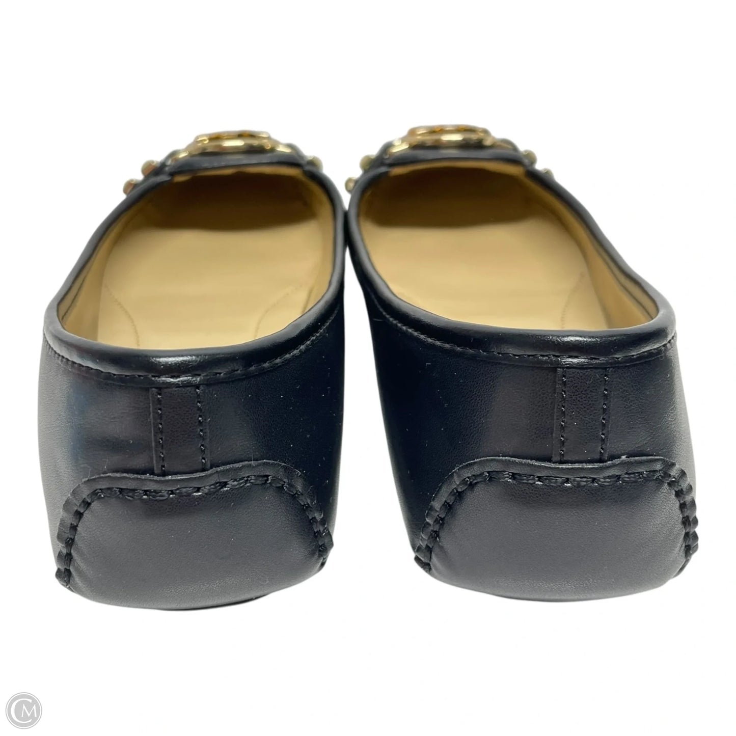 Shoes Flats By Michael By Michael Kors In Black & Tan, Size: 8