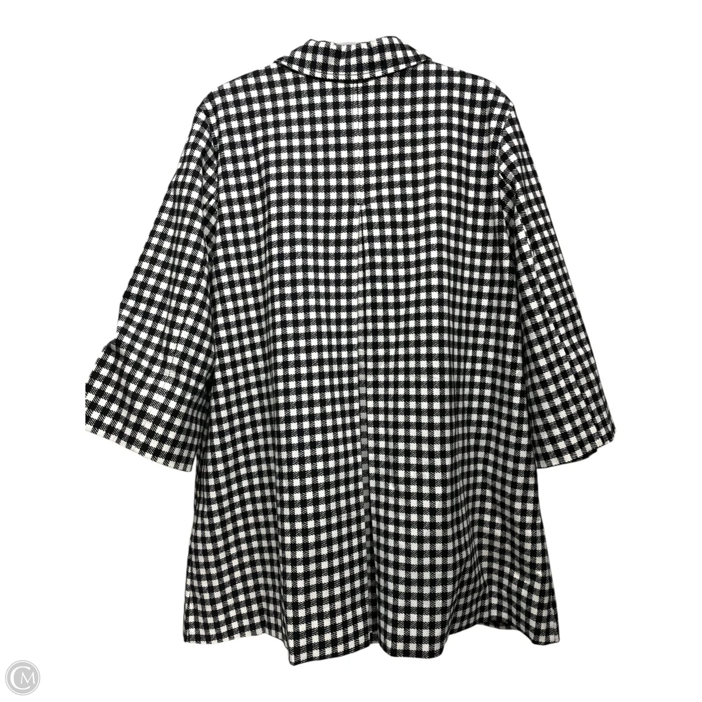 Coat Other By Chicos In Black & White, Size: Xl