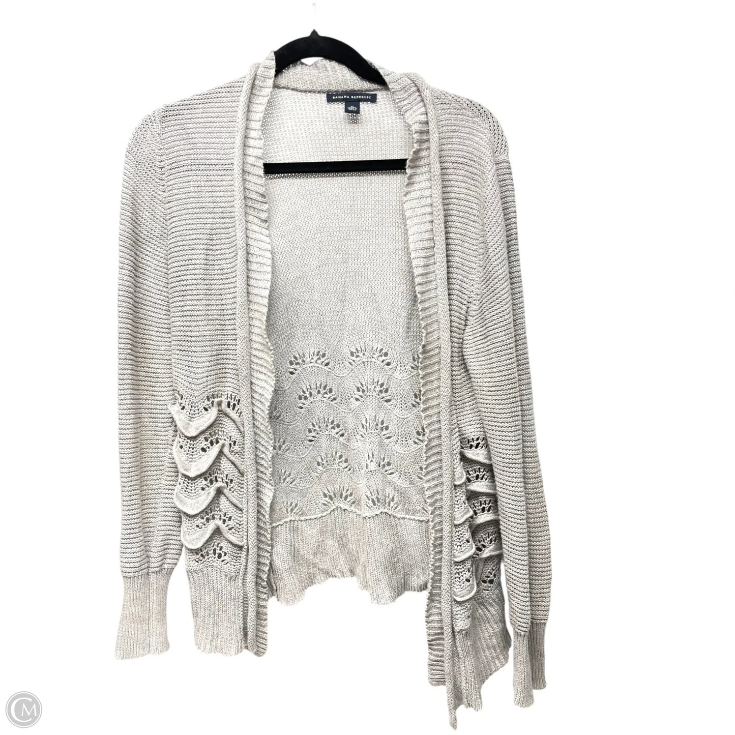 Cardigan By Banana Republic In Grey, Size: M