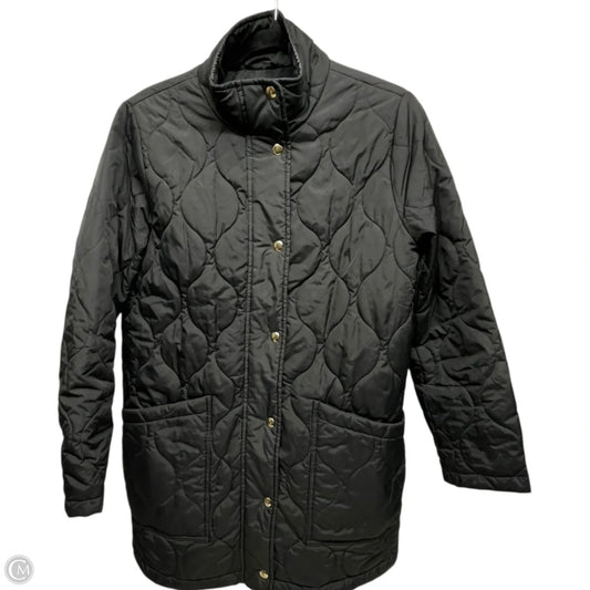 Jacket Puffer & Quilted By J. Crew In Black, Size: S