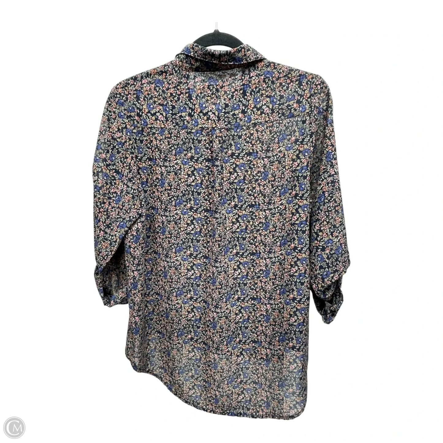 Top 3/4 Sleeve By Cotton On In Floral Print, Size: S