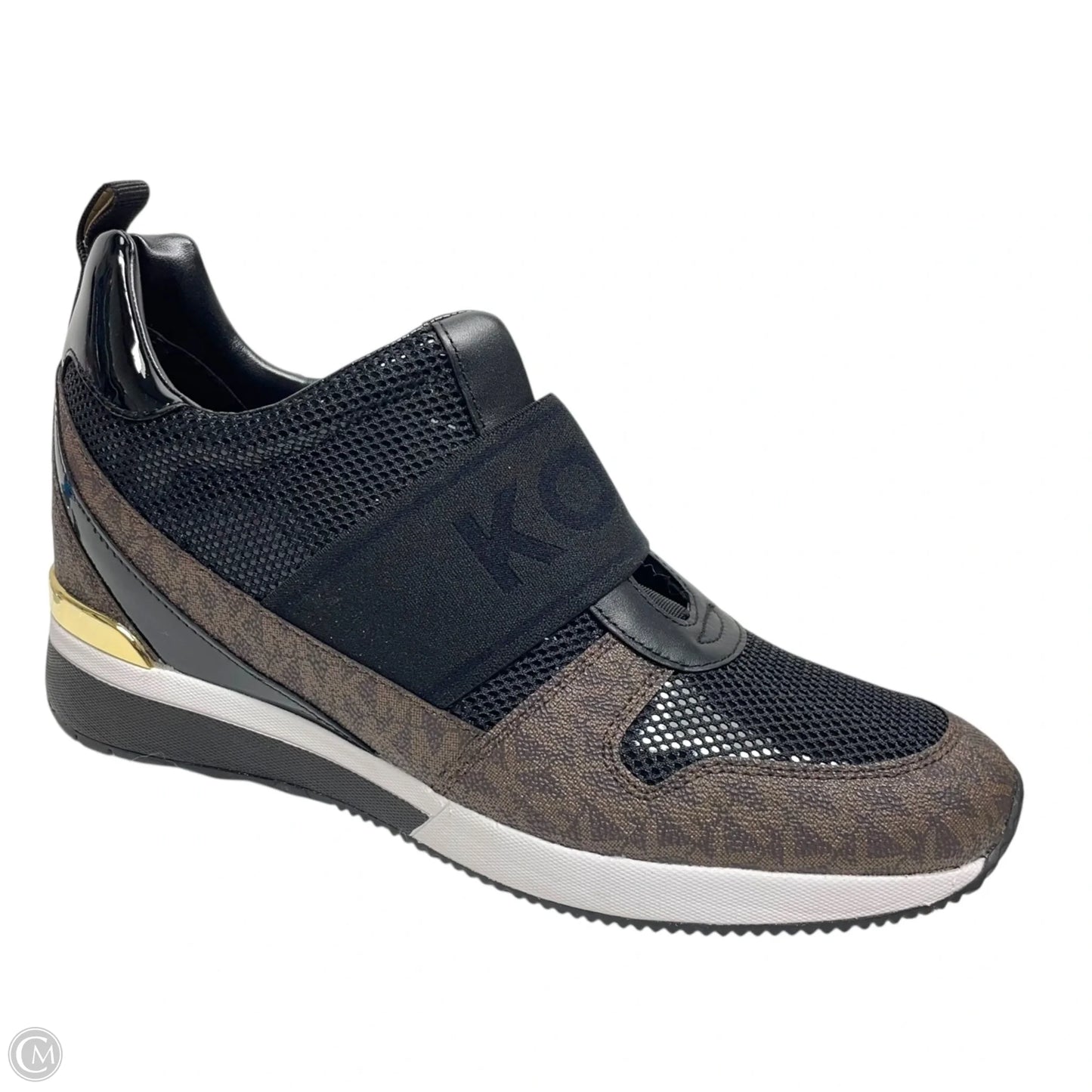 Shoes Sneakers By Michael By Michael Kors In Brown & White, Size: 10