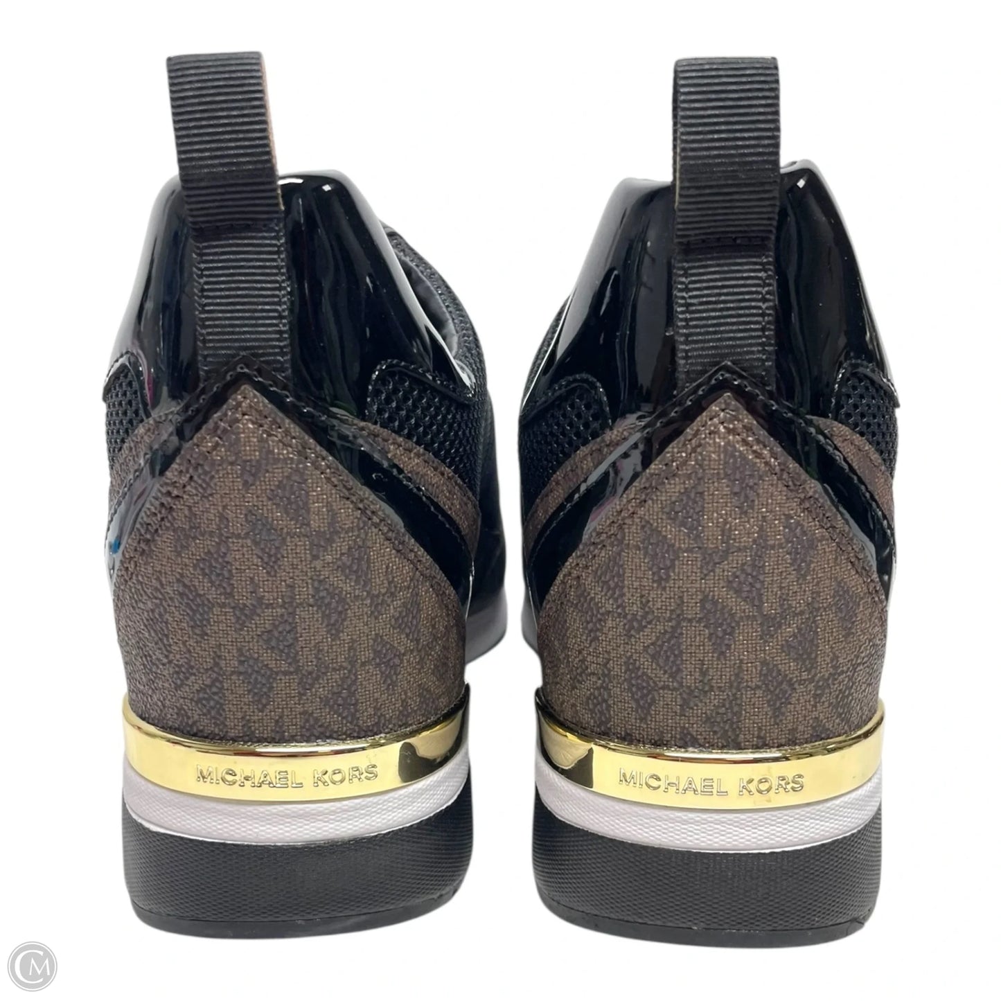 Shoes Sneakers By Michael By Michael Kors In Brown & White, Size: 10