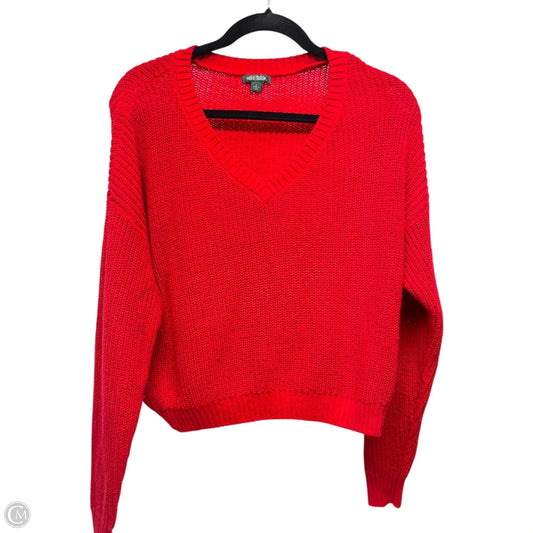 Sweater By Wild Fable In Red, Size: L