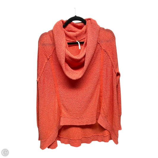 Sweater By Free People In Orange, Size: Sp