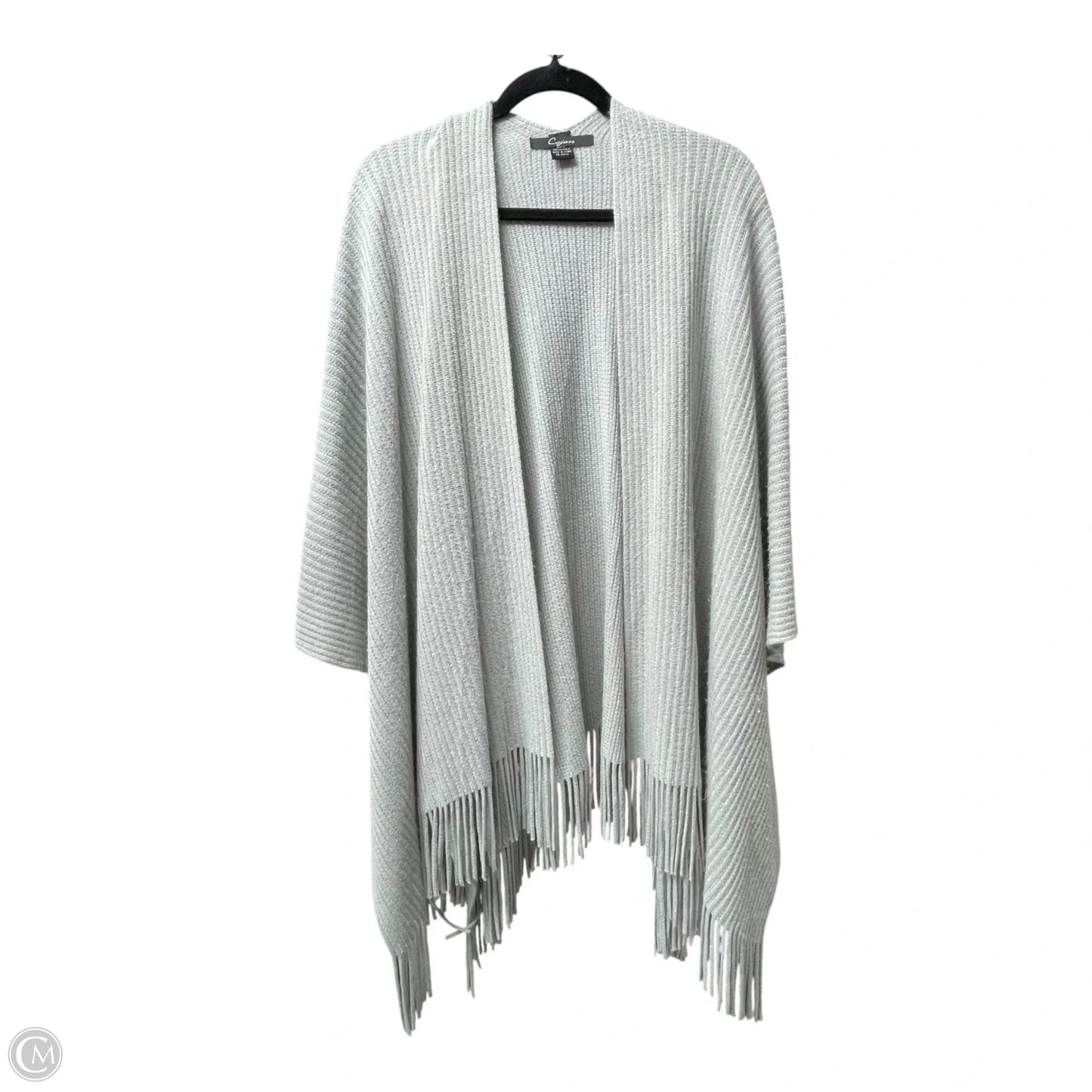 Shawl By Cejon In Grey, Size: Osfm
