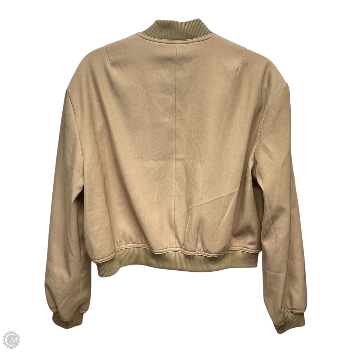 Jacket Other By Clothes Mentor In Tan, Size: L