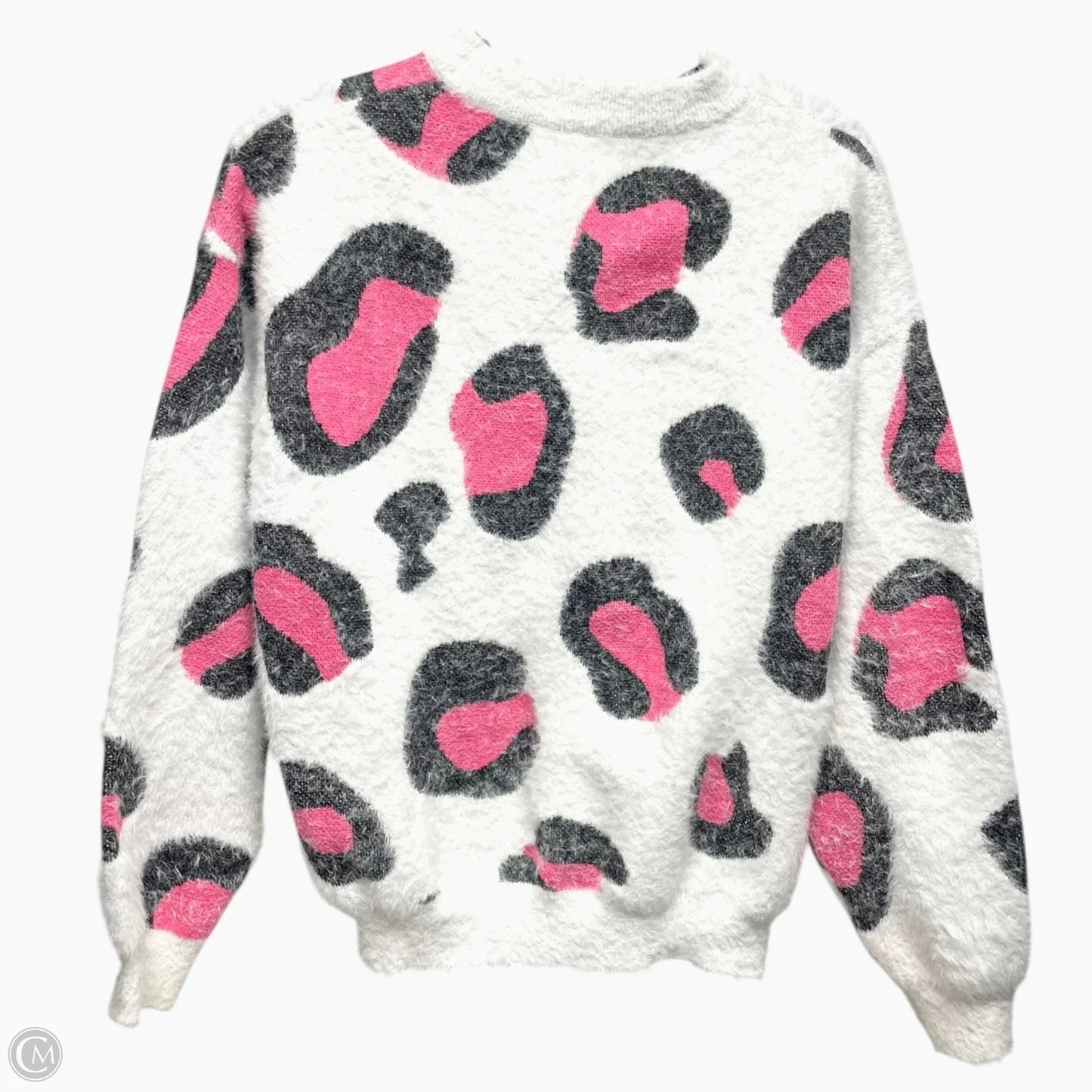 Sweater By Simply Southern In Animal Print, Size: M