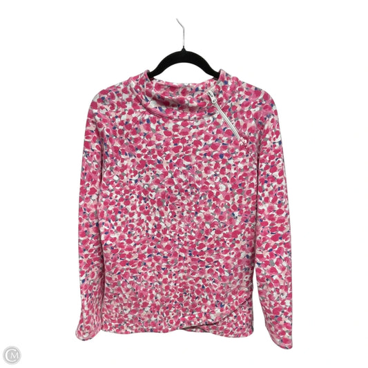 Sweatshirt Collar By Talbots In Pink, Size: M