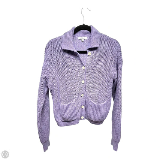 Cardigan By Madewell In Purple, Size: S