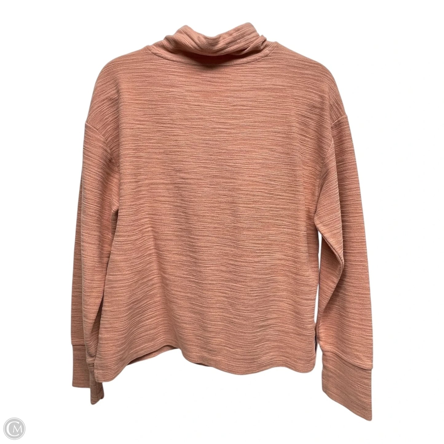 Sweatshirt Collar By Tommy Hilfiger In Peach, Size: M