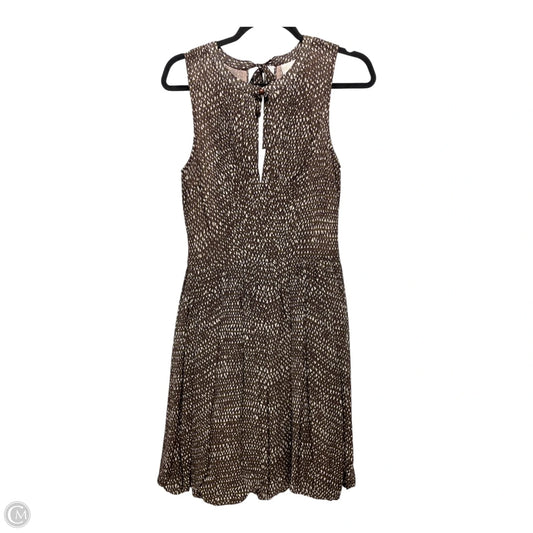 Dress Casual Short By Tracy Reese In Brown, Size: 4