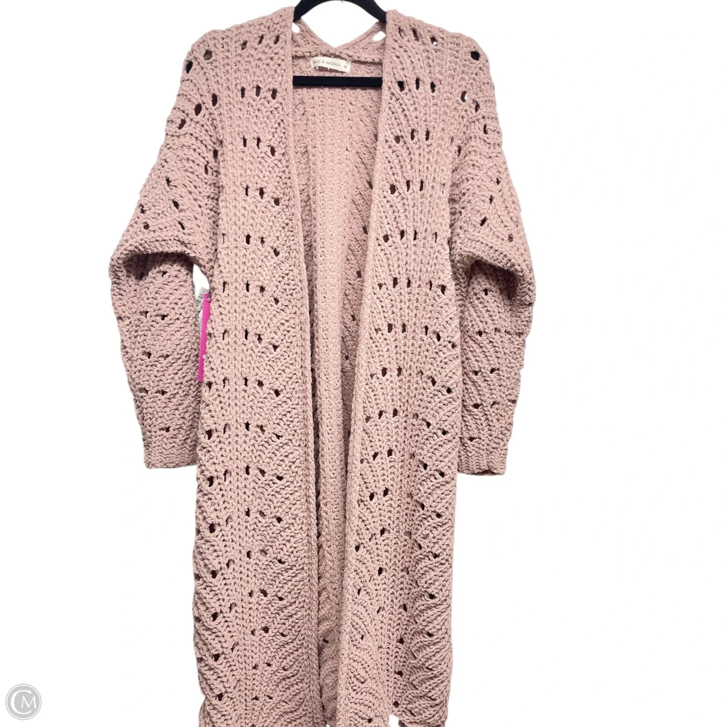 Cardigan By MOON & MADISON In Mauve, Size: M