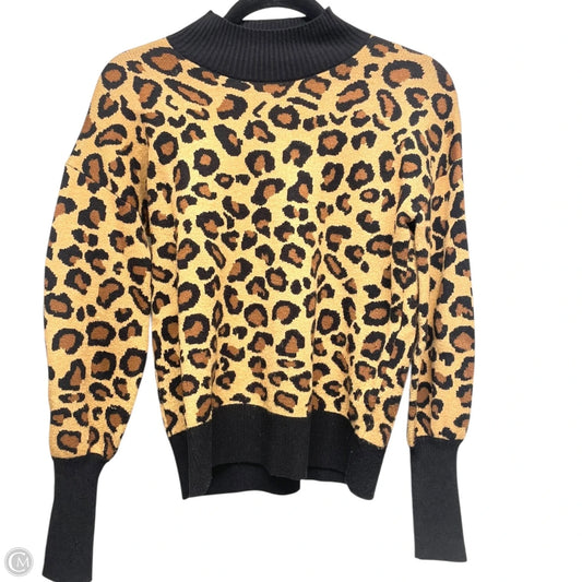 Sweater By Rachel Zoe In Animal Print, Size: S