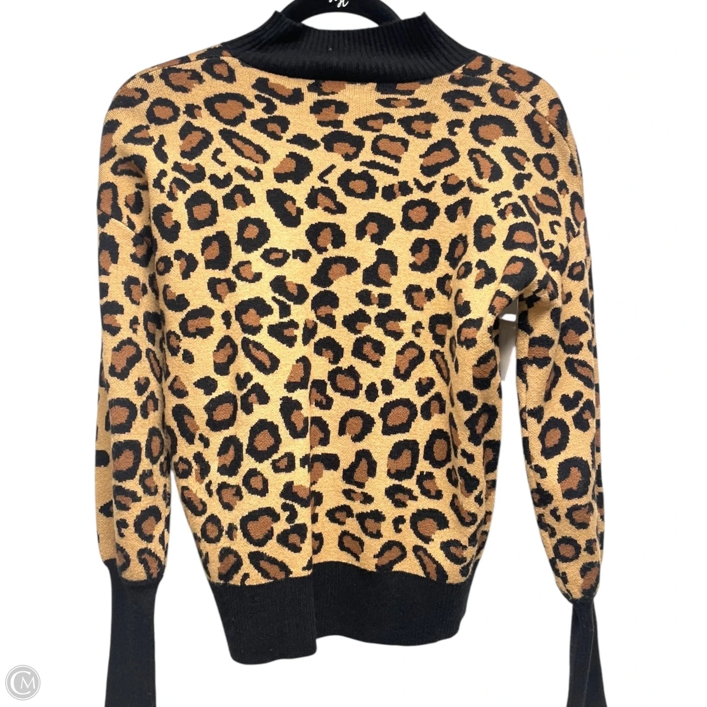 Sweater By Rachel Zoe In Animal Print, Size: S