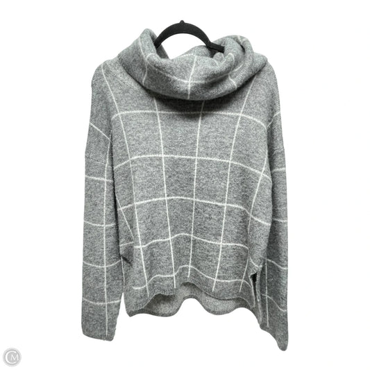 Sweater By Lumiere In Grey & White, Size: S