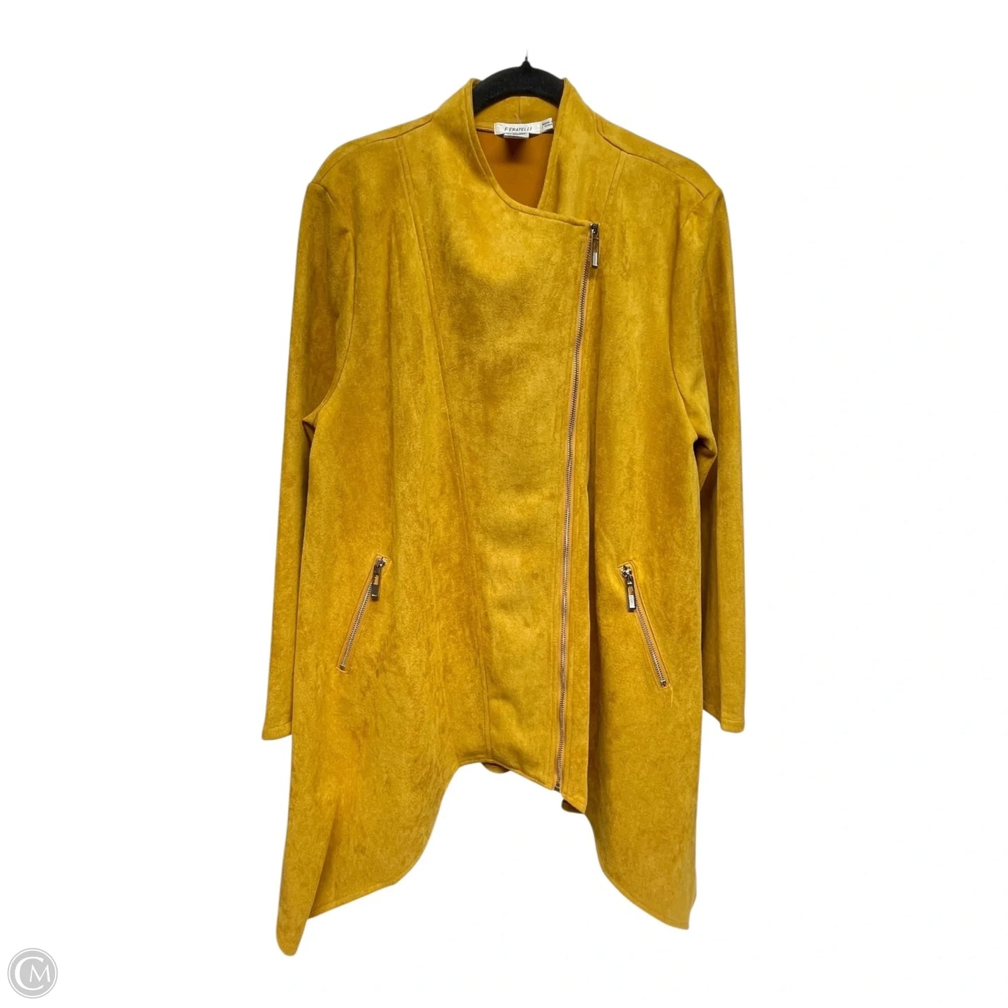 Jacket Other By FERATELLI In Yellow, Size: Xl