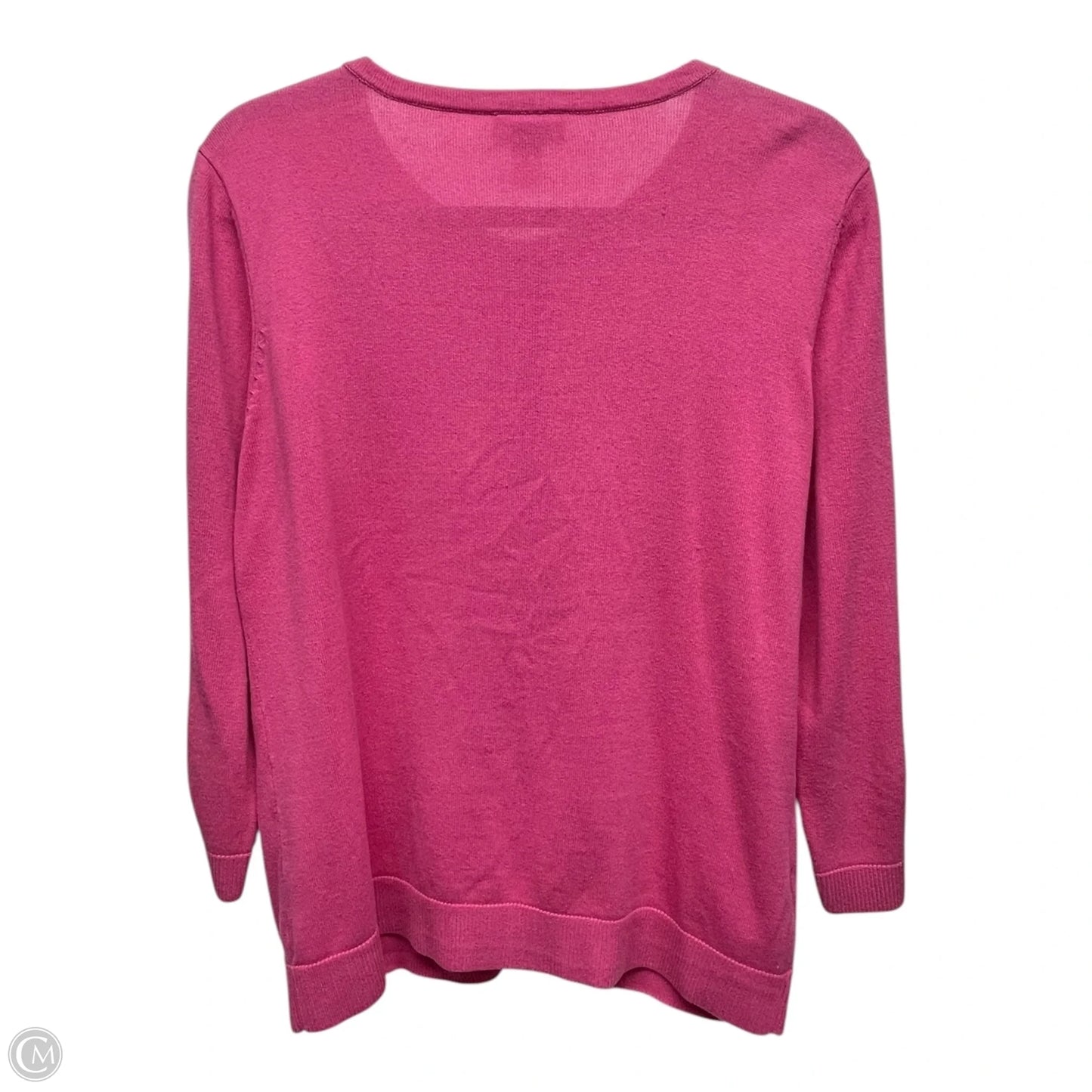 Cardigan By Loft In Pink, Size: L