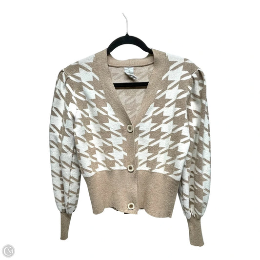 Cardigan By Joie In Tan & White, Size: Xs