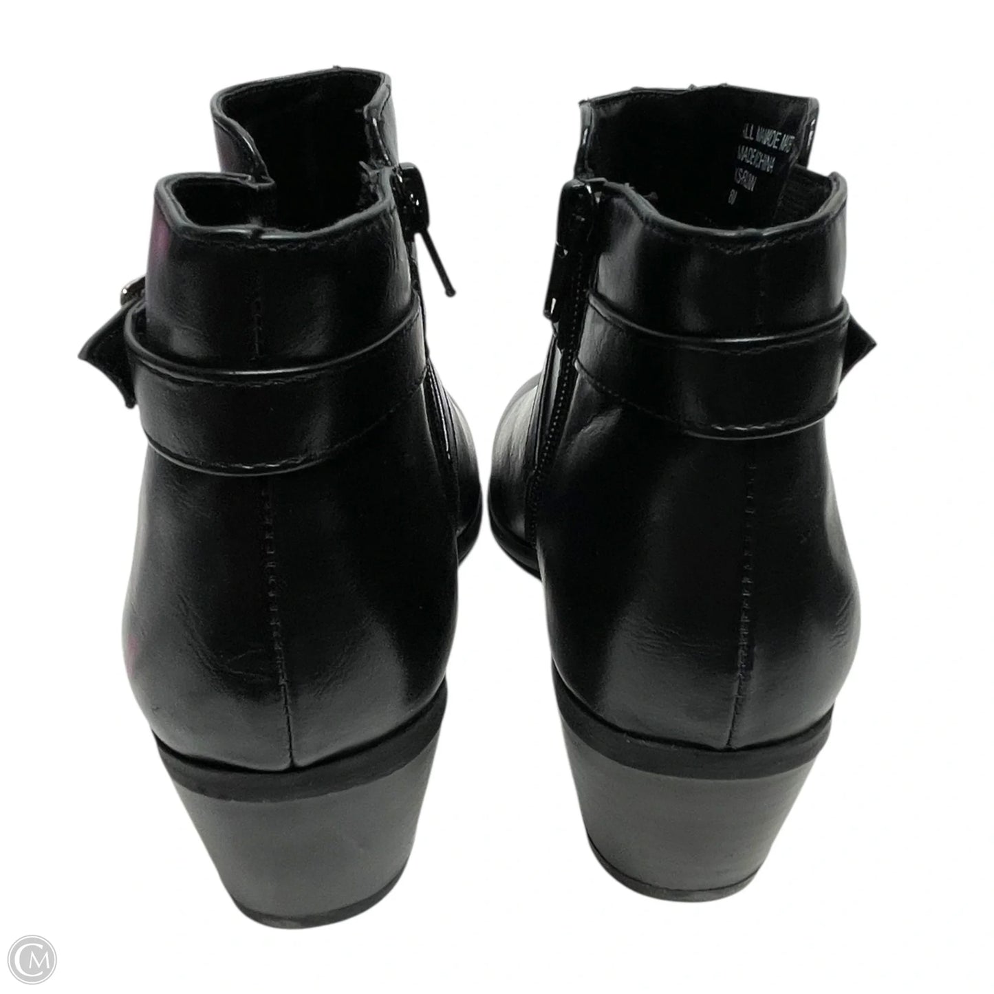Boots Ankle Heels By Karen Scott In Black, Size: 6