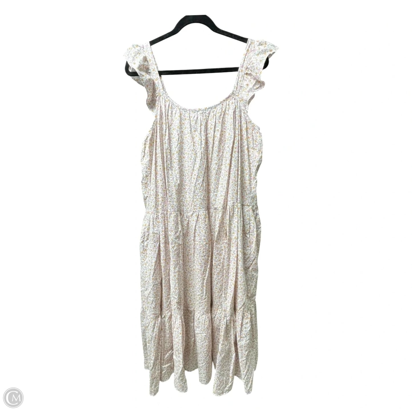 Dress Casual Midi By Mable In Floral Print, Size: M