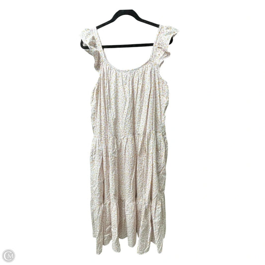 Dress Casual Midi By Mable In Floral Print, Size: M