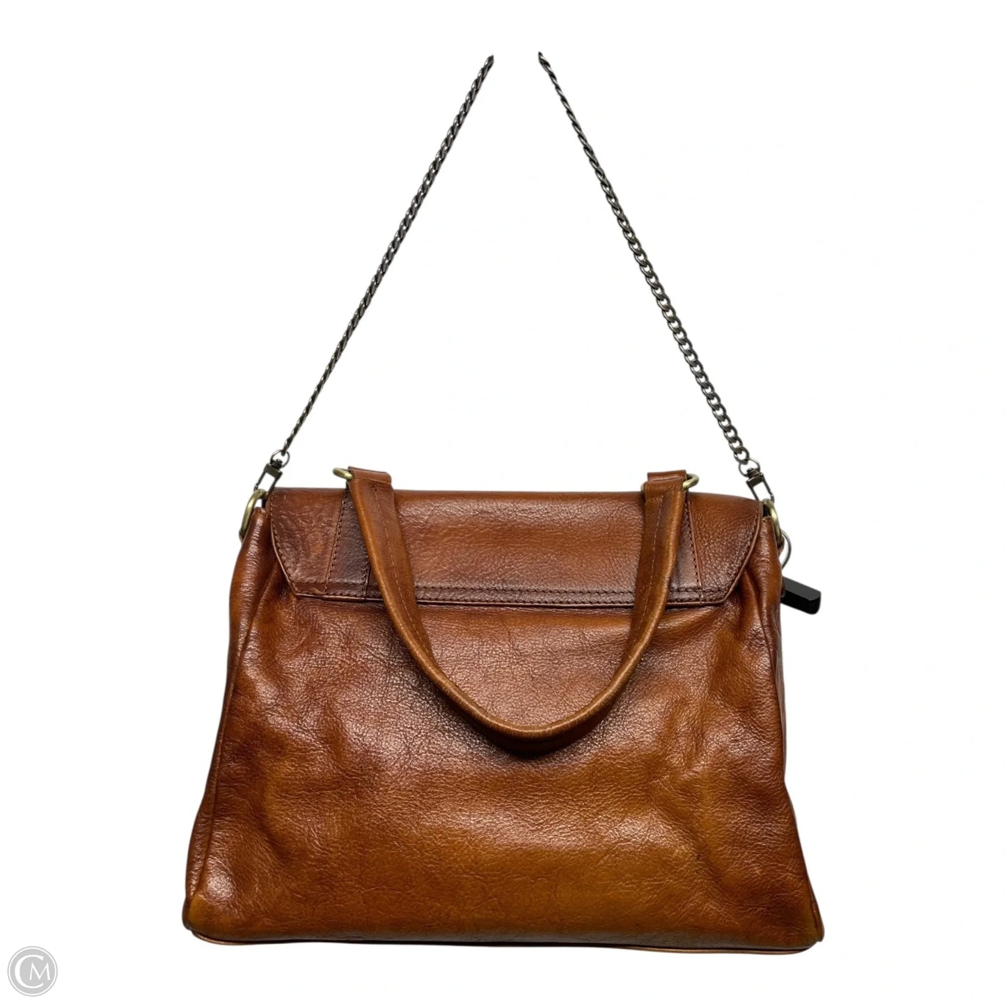 Handbag Leather By PRATESI FIRENZE, Size: Medium
