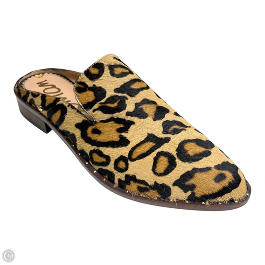 Shoes Heels Block By Sam Edelman In Animal Print, Size: 6.5