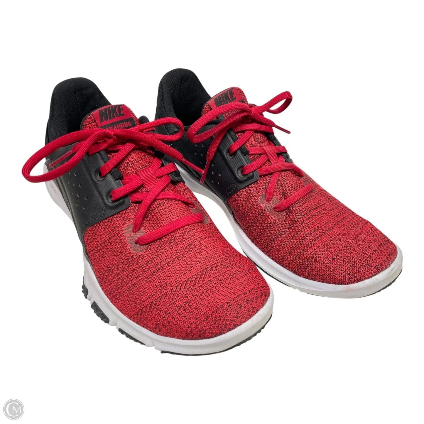 Shoes Sneakers By Nike In Black & Red, Size: 8