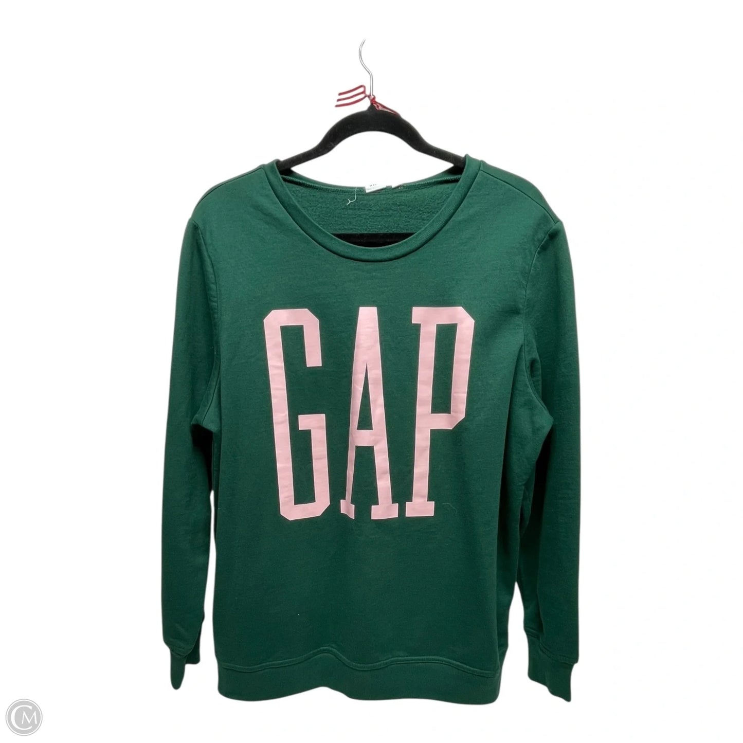 Sweatshirt Crewneck By Gap In Green & Pink, Size: Xl