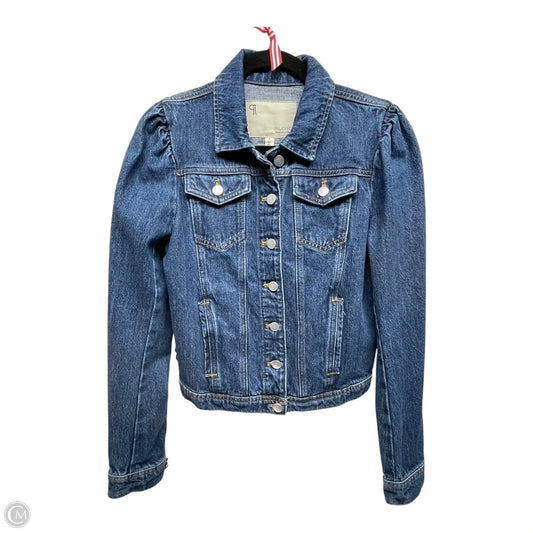 Jacket Denim By Pilcro In Blue, Size: S