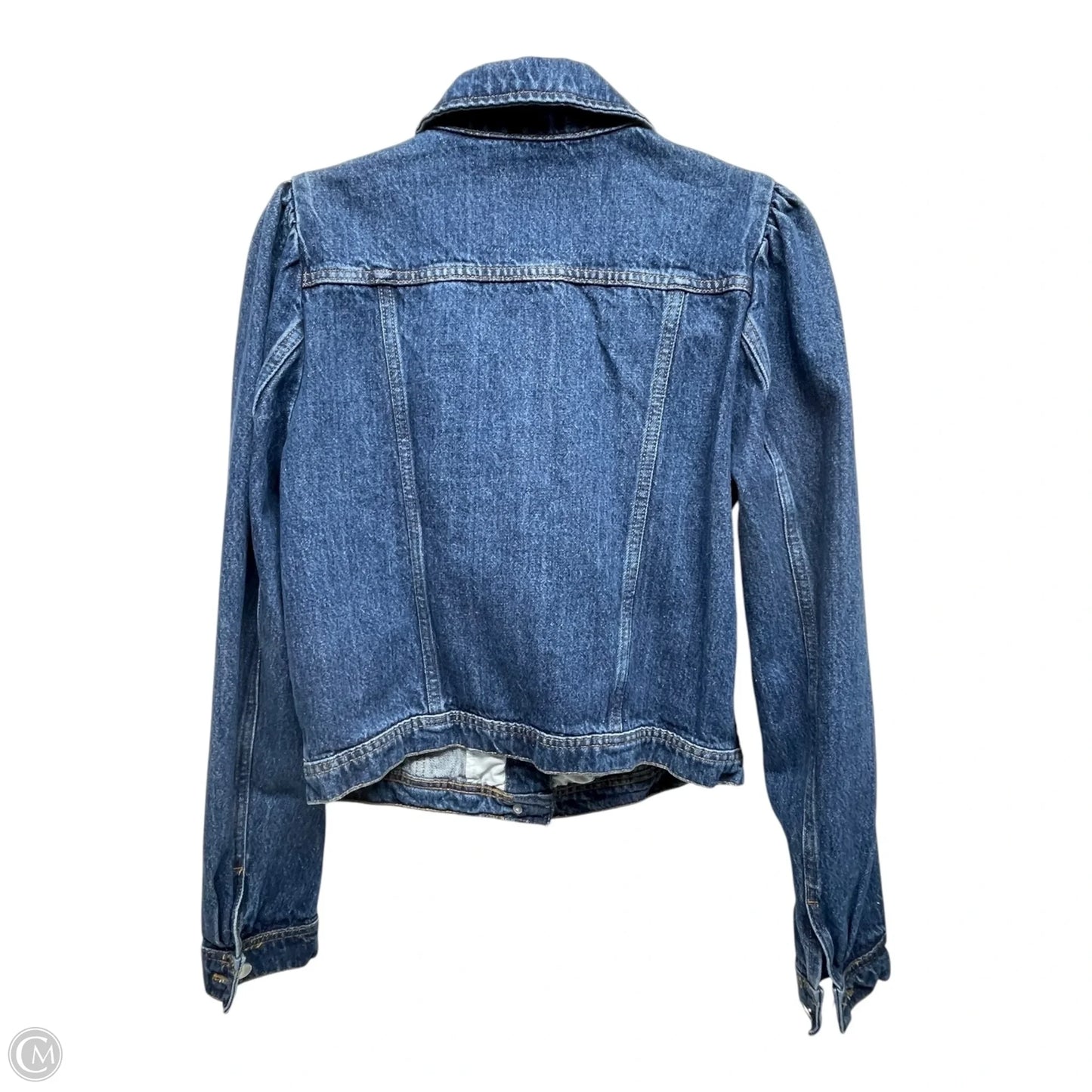 Jacket Denim By Pilcro In Blue, Size: S
