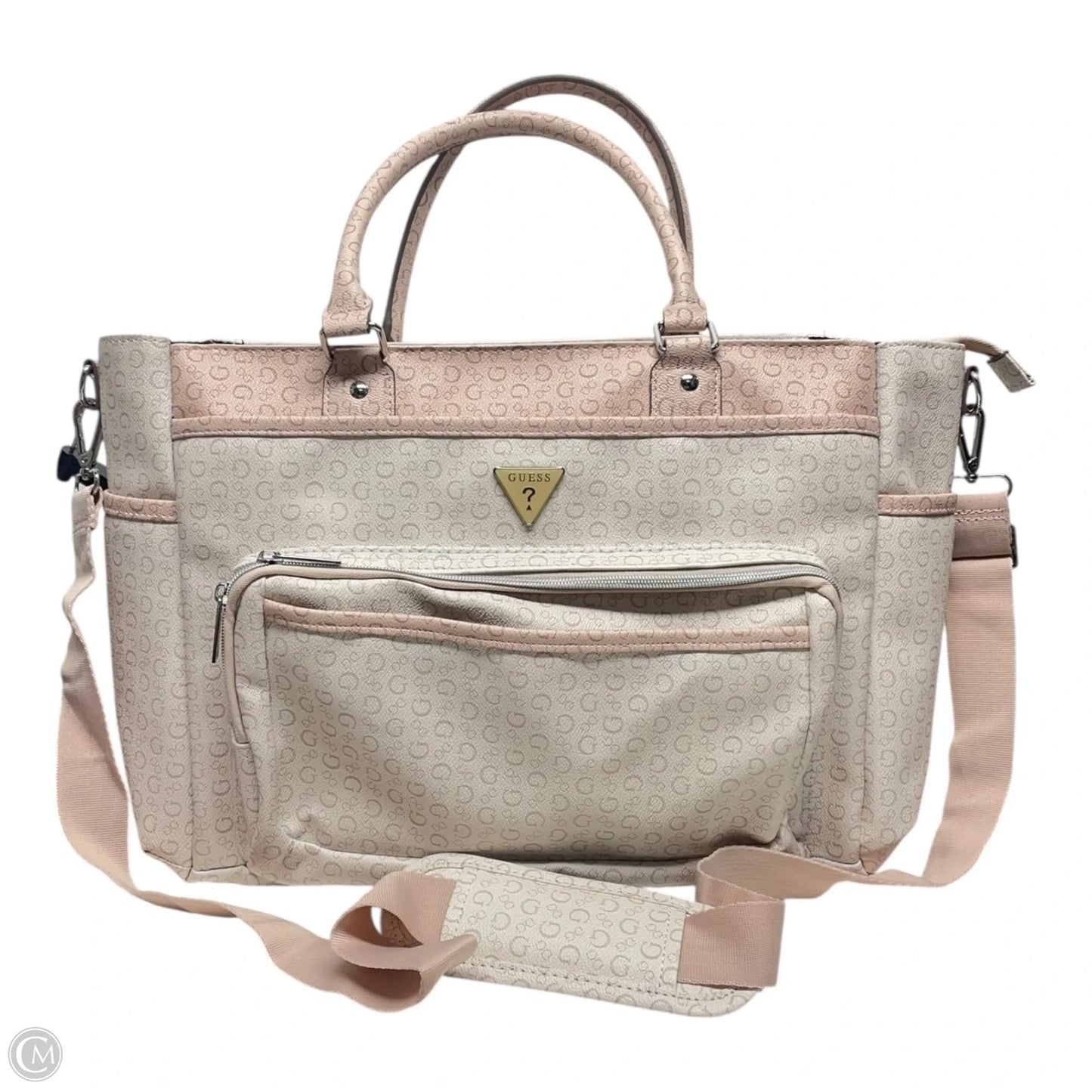 Laptop Bag By Guess, Size: Large