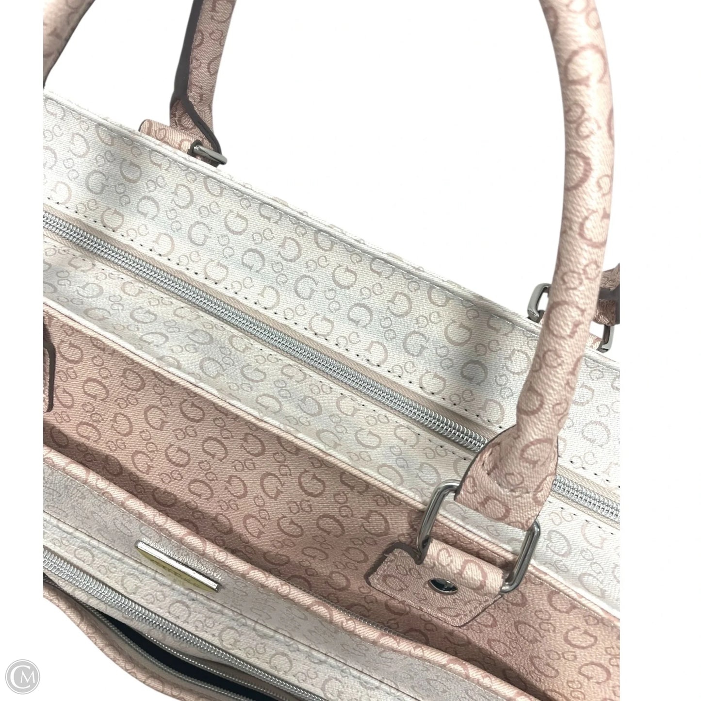 Laptop Bag By Guess, Size: Large