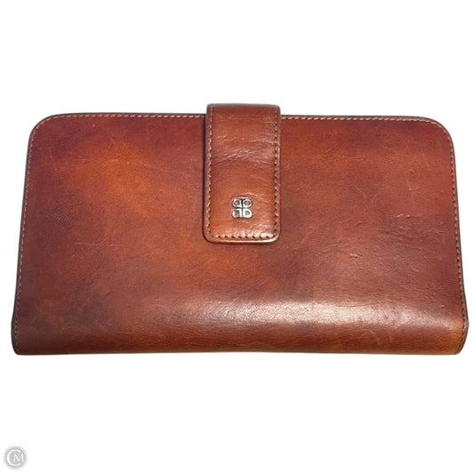 Wallet Leather By bosca, Size: Medium