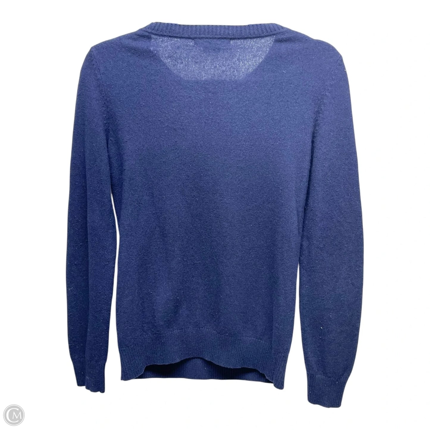 Sweater By Boden In Blue & White, Size: Xs