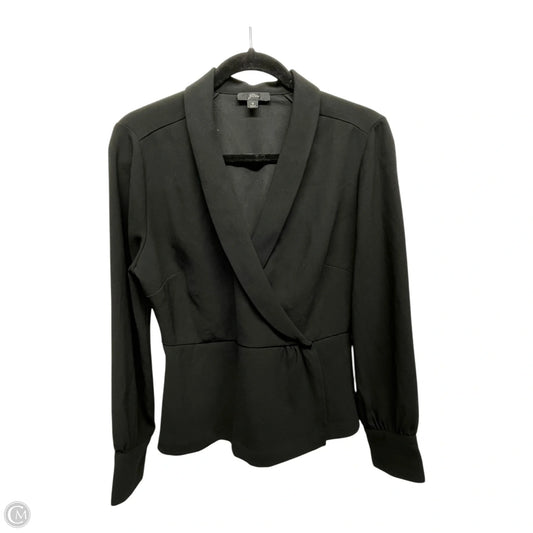 Top Long Sleeve By J. Crew In Black, Size: S
