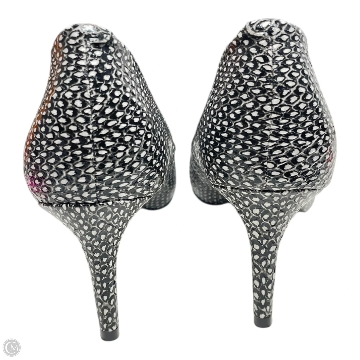 Shoes Heels Kitten By Alfani In Black & White, Size: 6.5