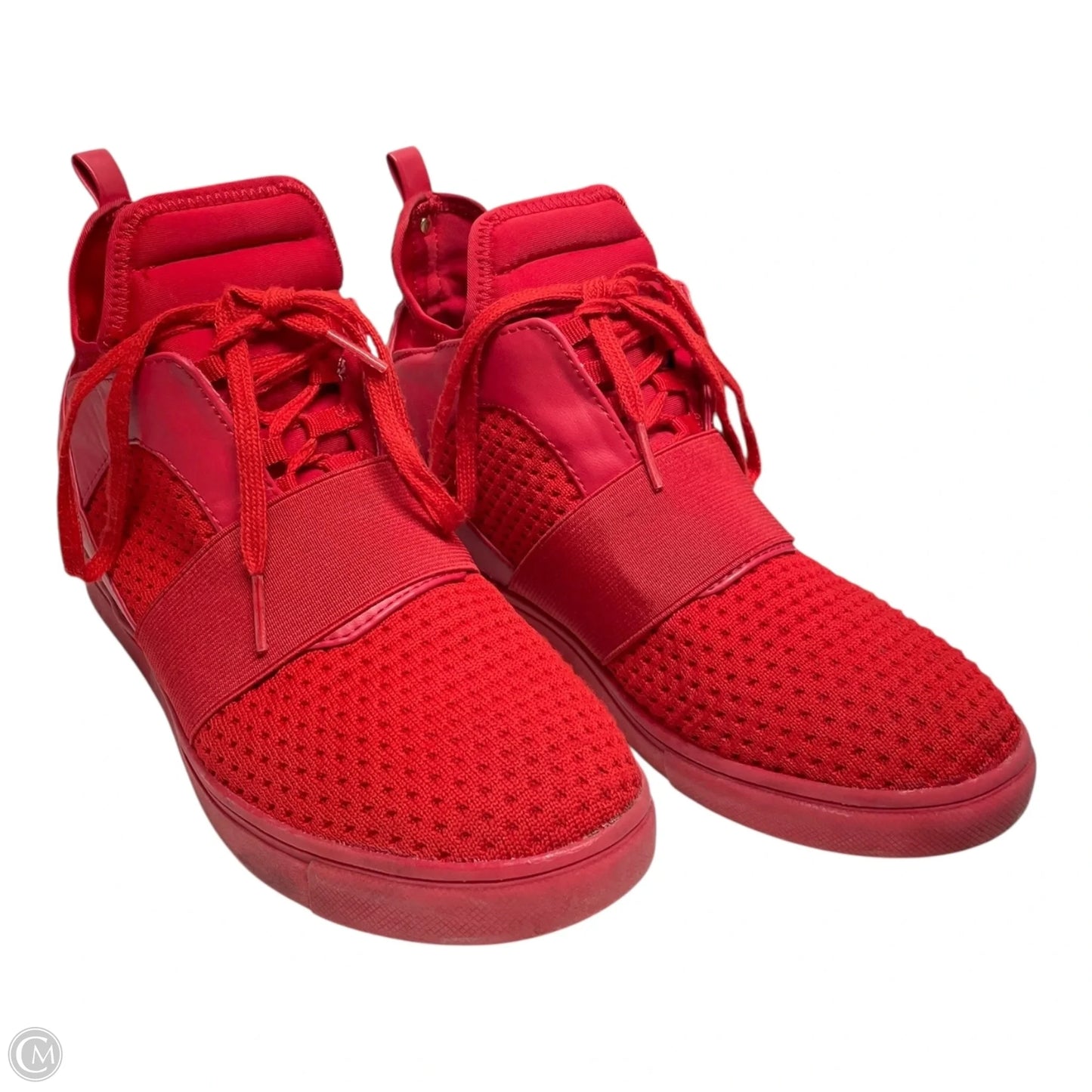 Shoes Sneakers By Guess In Red, Size: 7.5