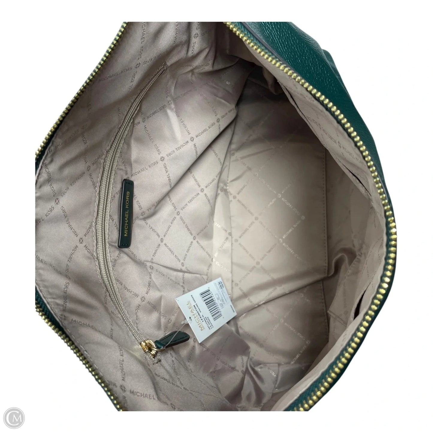 Handbag Leather By Michael By Michael Kors, Size: Large