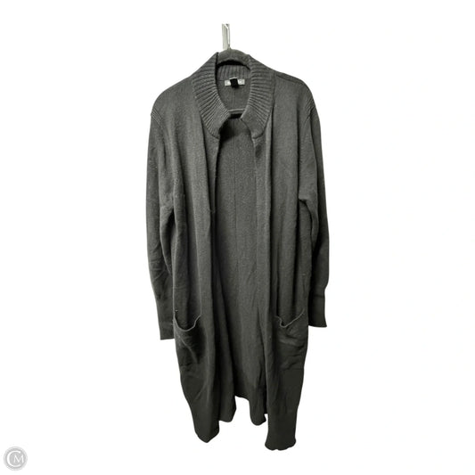 Sweater Cardigan By Athleta In Black, Size: L
