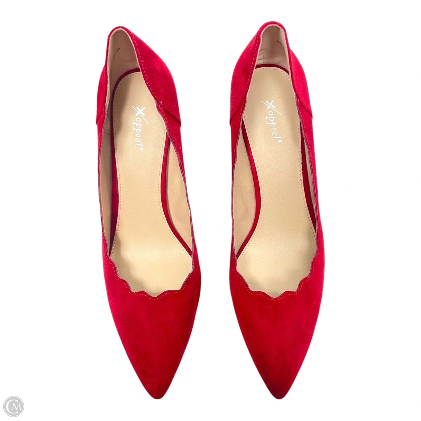 Shoes Heels Stiletto By Xappeal In Red, Size: 12