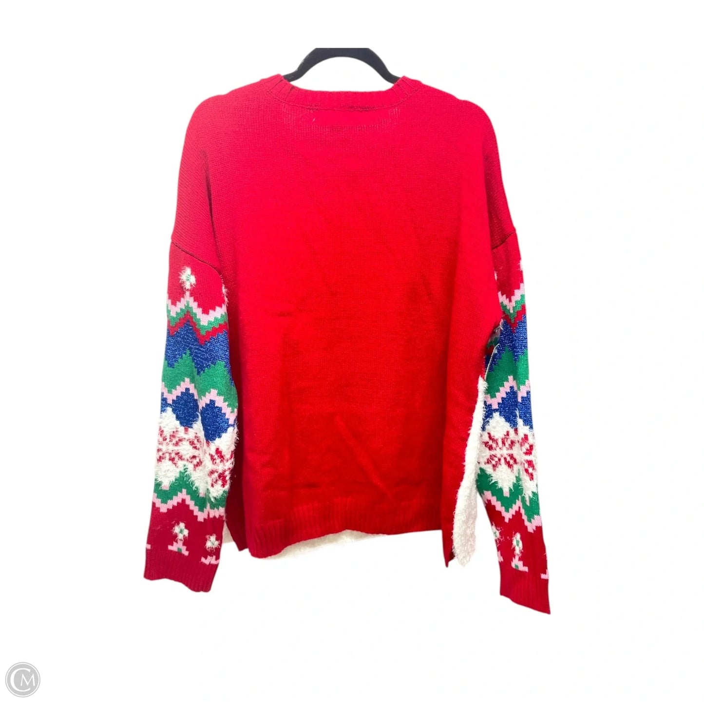Sweater By 33 DEGREES -  In Red, Size: 2x