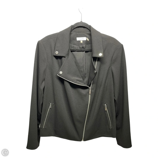 Blazer By Calvin Klein In Black, Size: 18