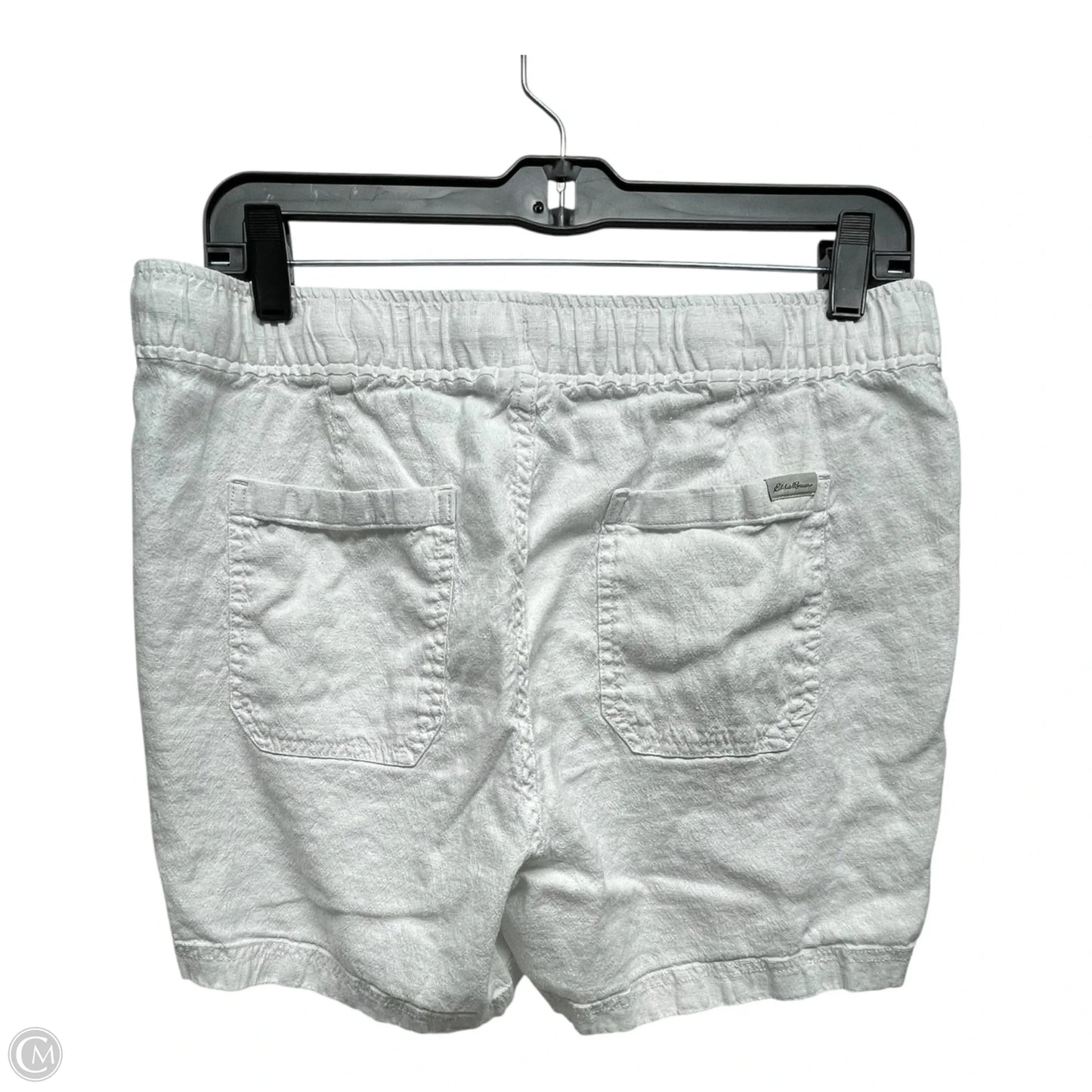 Shorts By Eddie Bauer In White, Size: M