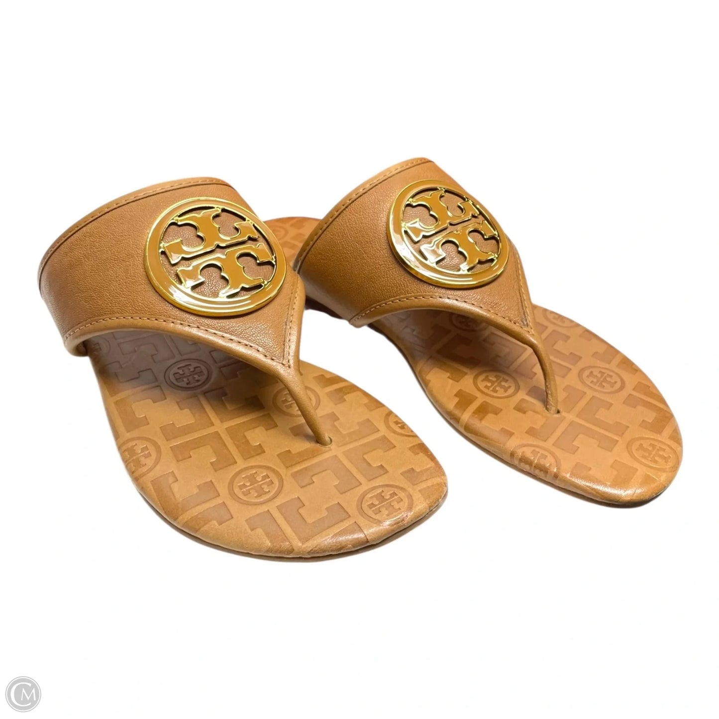 Sandals Designer By Tory Burch In Brown, Size: 7