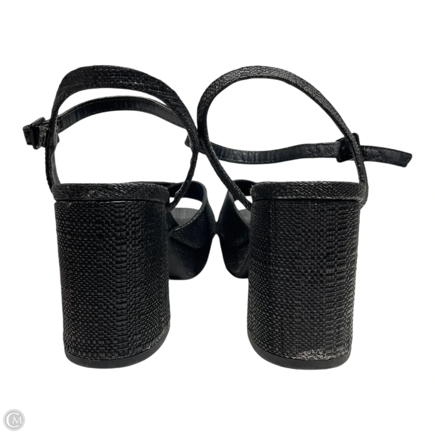 Sandals Heels Block By Kenneth Cole In Black, Size: 9
