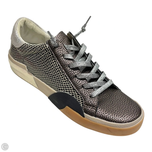 Shoes Sneakers By Dolce Vita In Brown & Silver, Size: 8.5